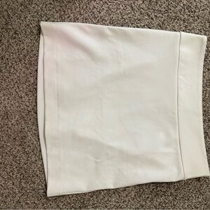 White Mini Skirt